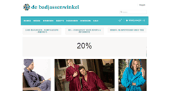 Desktop Screenshot of debadjassenwinkel.nl