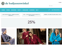 Tablet Screenshot of debadjassenwinkel.nl